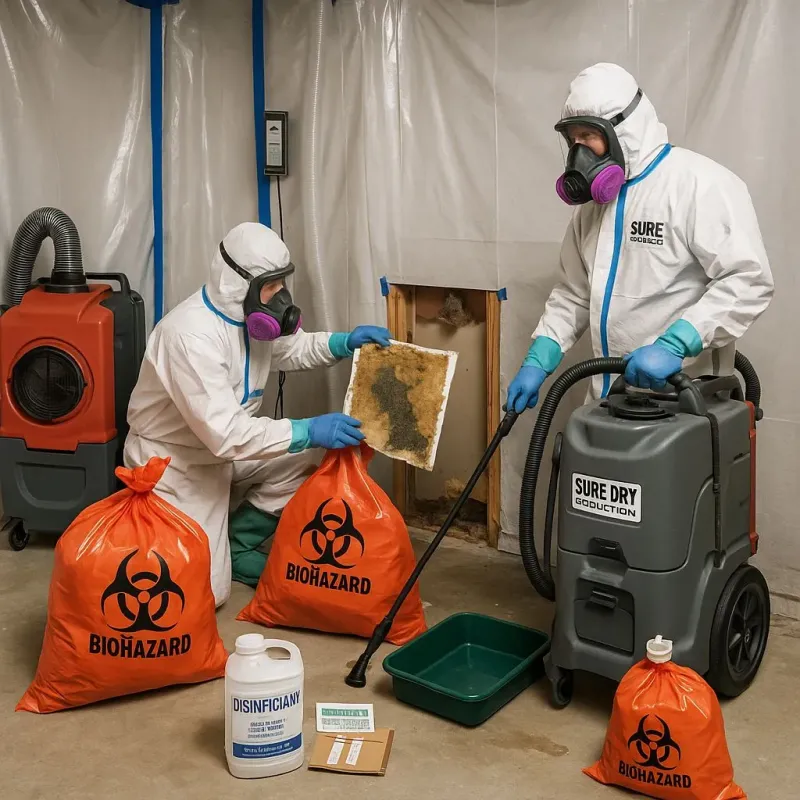 Contaminated Water Handling Protocols process in Mill Plain, WA